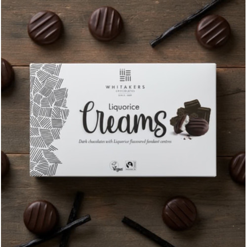 Whitakers Liquorice Creams Whitakers Liquorice Creams