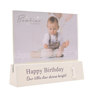 Bambino First Birthday Frame