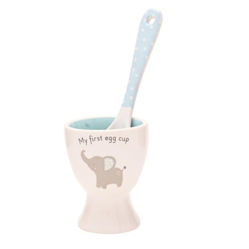 2 PIECE EGG CUP AND SPOON SET PINK 2 PIECE EGG CUP AND SPOON SET PINK
