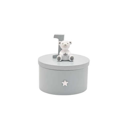 My 1st Birthday Trinket Box - Blue My 1st Birthday Trinket Box - Blue