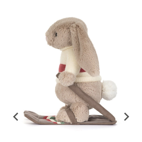 Jellycat Bashful Bunny Gold Medal Ski Outfit
