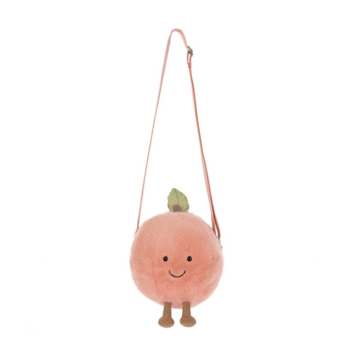 Jellycat Amuseables Peach Shoulder Bag