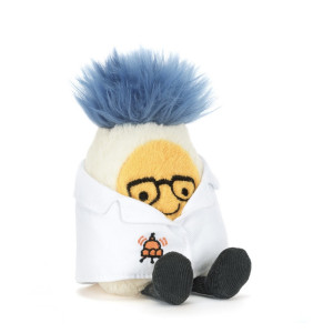 Jellycat Amuseables Boiled Egg Scientist Outfit