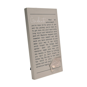 Graduation Plaque