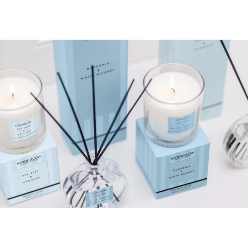 Stoneglow Modern Classics Gardenia & White Muguet Candle Stoneglow Modern Classics Gardenia & White Muguet Candle