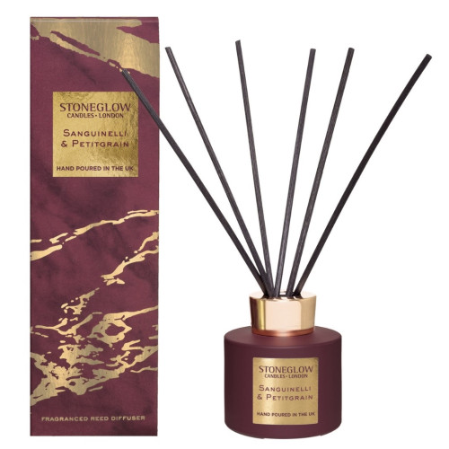 Stoneglow Luna Sanguinelli & Petitgrain Reed Diffuser Stoneglow Luna Sanguinelli & Petitgrain Reed Diffuser