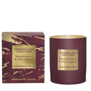 Stoneglow Luna Sanguinelli & Petitgrain Scented Candle
