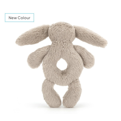 Jellycat Bashful Beige Bunny Ring Rattle