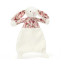 Jellycat Blossom Cream Bunny Berry Comforter Jellycat Blossom Cream Bunny Berry Comforter