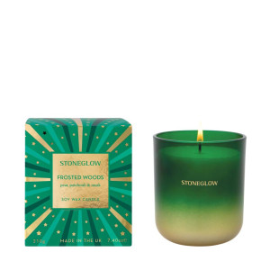Stoneglow Frosted Woods Scented Candle